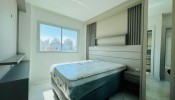Lindo apartamento mobiliado e decorado