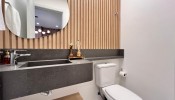 Apartamento finamente mobiliado com trs dormitri