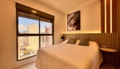 Apartamento finamente mobiliado com trs dormitri