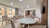 Apartamento mobiliado com trs sutes