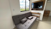 Apartamento semi-mobiliado no Perequ
