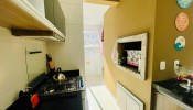 Apartamento Lateral Mar, 04 suites, Meia Praia