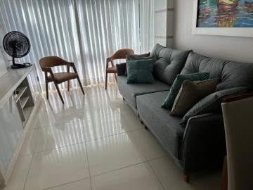 Apartamento Quadra mar 02 quartos, Meia Praia