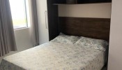 Apartamento Quadra mar, 02 quartos, Meia Praia