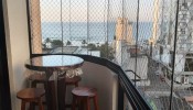 Apartamento com vista mar, 03 quartos em Meia Prai