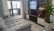 Apartamento com vista mar, 03 quartos em Meia Prai