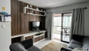 Apartamento com vista mar, 03 quartos em Meia Prai