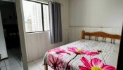 Apartamento com vista mar, 03 quartos em Meia Prai