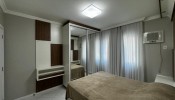 Apartamento em frente Russi Russi, 3 quartos Meia 
