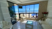 Apartamento Frente Mar, 03 quartos, 02 vagas, Meia