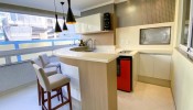 Apartamento Quadra Mar, 04 quartos, 03 vagas, Meia