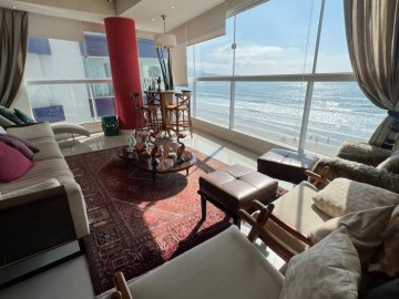 Apartamento Frente Mar, 05 Suites, 03 vagas, Meia 