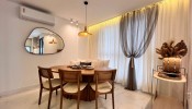 Lindo apartamento mobiliado na Meia Praia