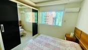 Apartamento a 100 metros do mar, 03 suites, 02 vag