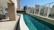 Apartamento mobiliado na Meia Praia