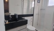 Apartamento com vista mar e 4 dormitrios 