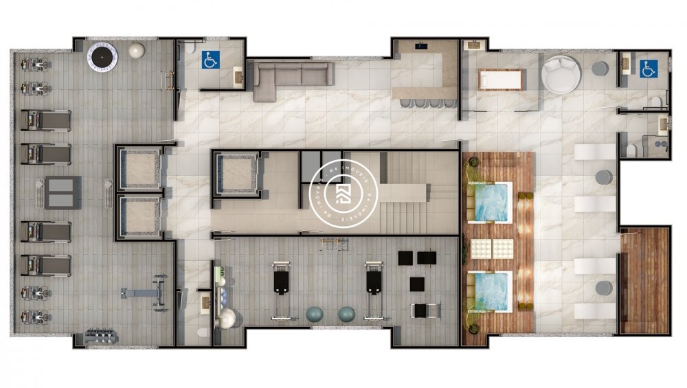 Apto na planta, 3 sutes, no corao de Itapema