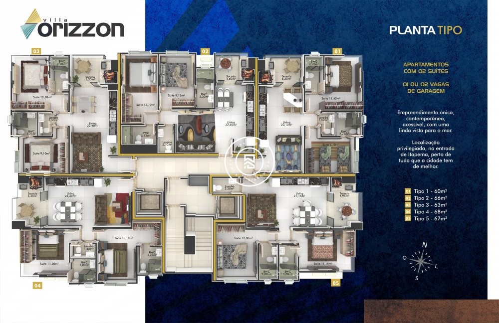 Apto 2 sutes em Itapema