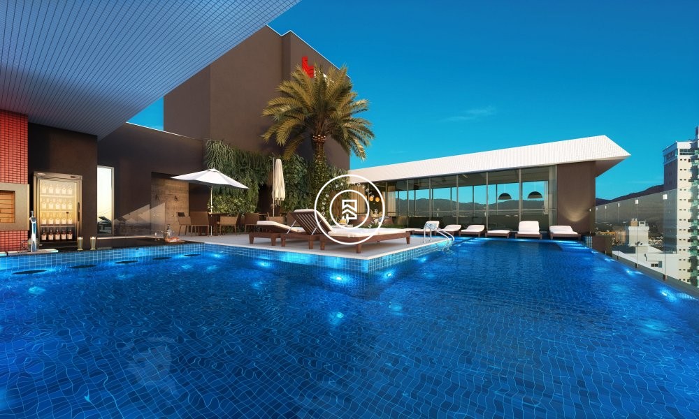 Apto 03 sutes na Meia Praia