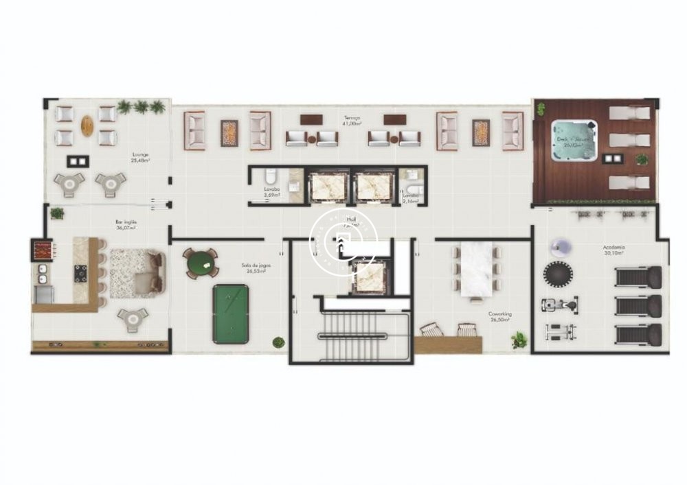 Apto 03 sutes e 03 vagas na Meia Praia