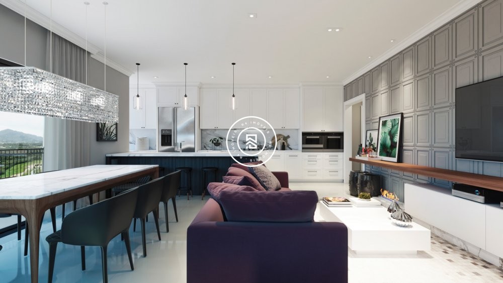 Apto 3 sutes na Meia Praia