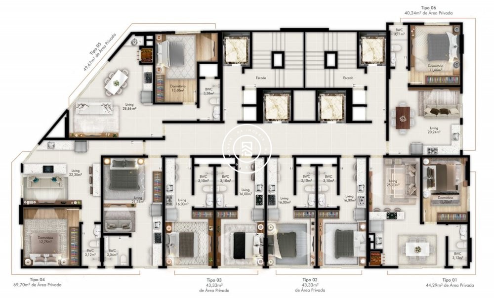 FLAT COM DUAS SUTES EM ITAPEMA