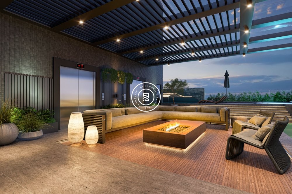 Flats com 02 sutes na Meia Praia