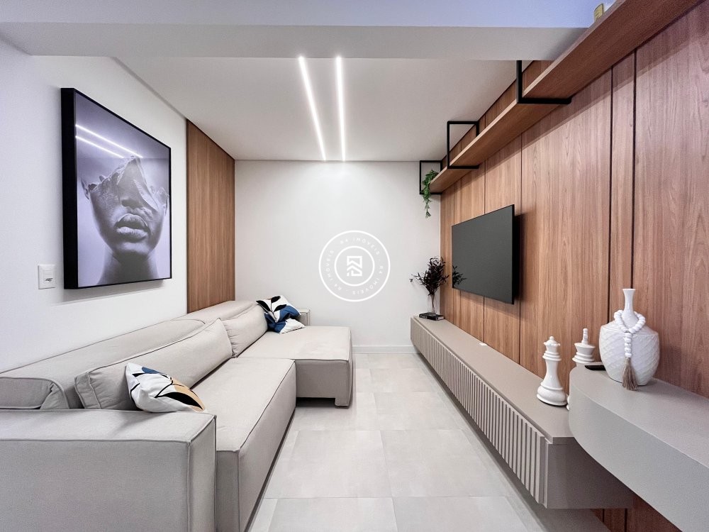 Apartamento finamente mobiliado com trs dormitri