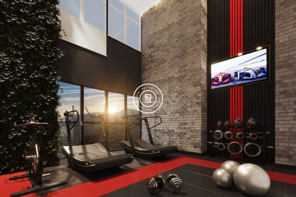 Apto na planta no bairro Morretes