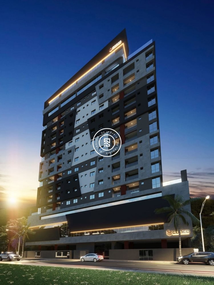 Apto na planta no bairro Morretes