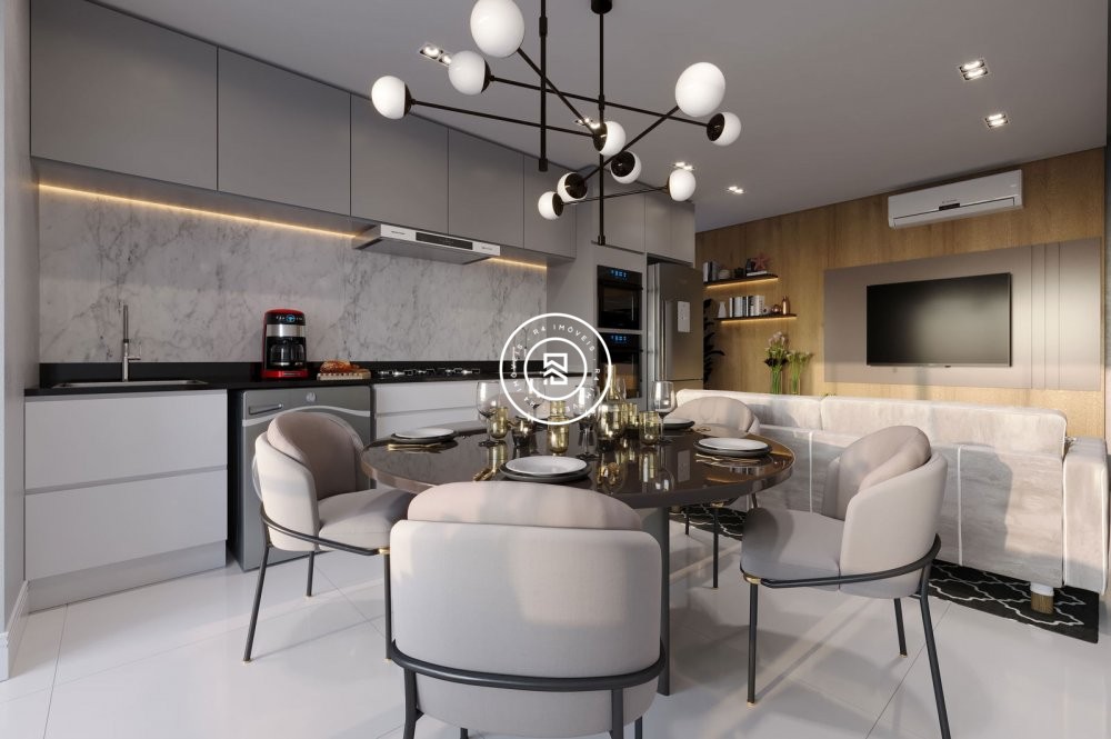 Apto na planta no bairro Morretes