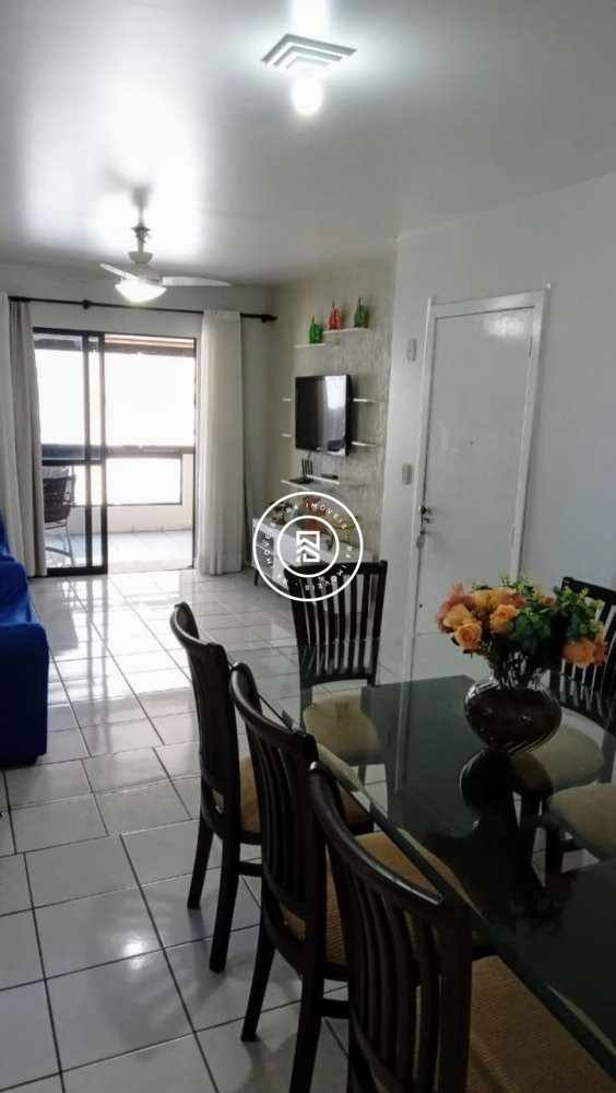 Apartamento com vista mar, 03 quartos, Meia Praia