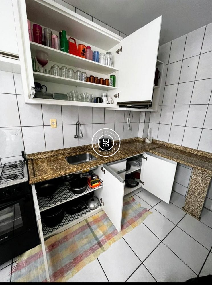 Apartamento com vista mar, 03 quartos em Meia Prai