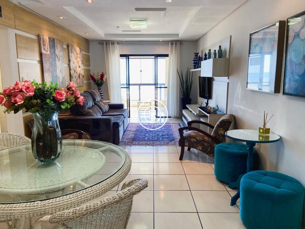 Apartamento Frente Mar, 03 quartos, 02 vagas, Meia