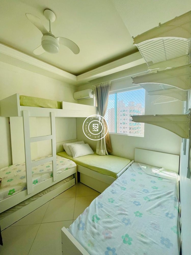 Apartamento a 100 metros do mar, 03 suites, 02 vag